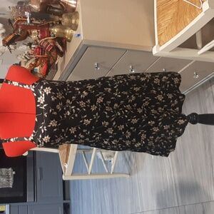 100% silk mini dress